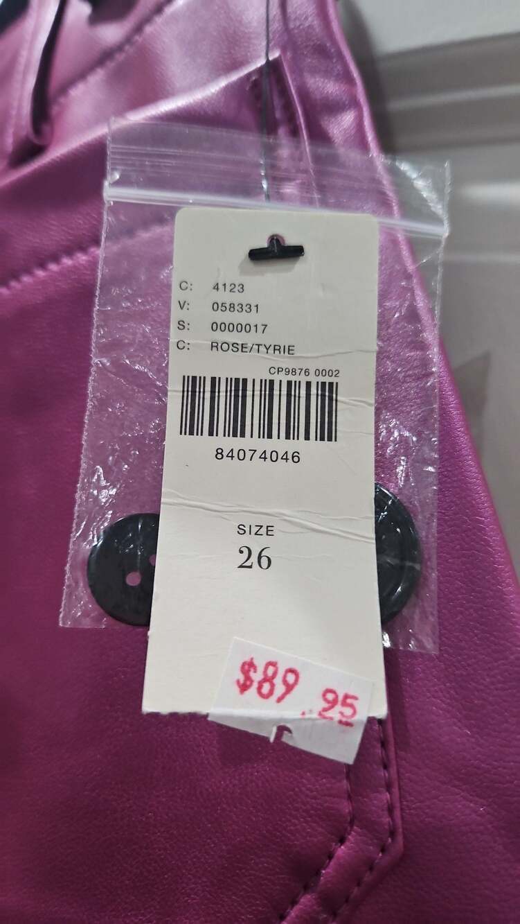 NWT Anthropologie pants - The Colette Cropped...size 26 - Picture 2 of 9